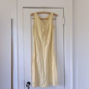 Motherhood Maternity Linen Dress